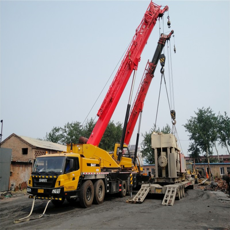 崂山附近大吊车出租|工地吊装设备租赁